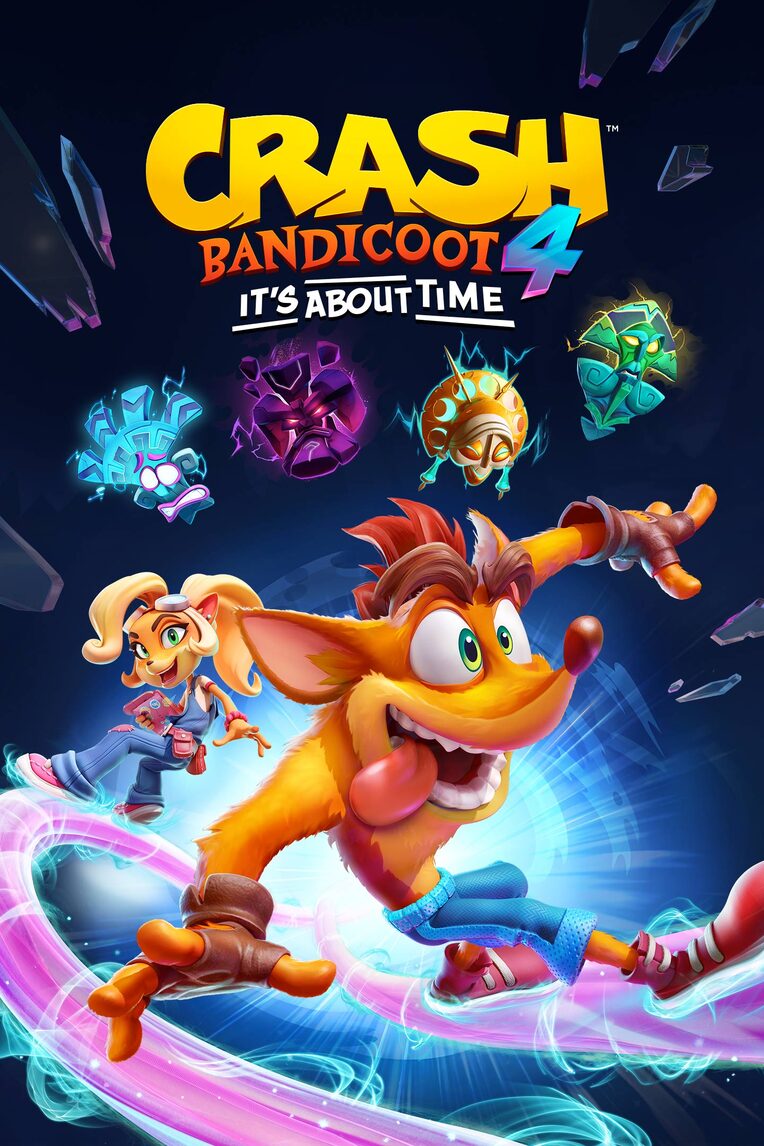 Crash Bandicoot 4 — обложка